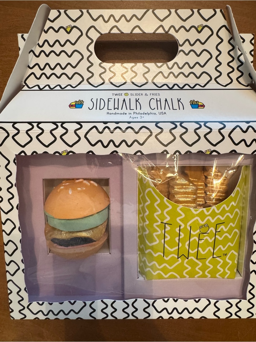 Kids Burger & Fries Play Set - Multicolor